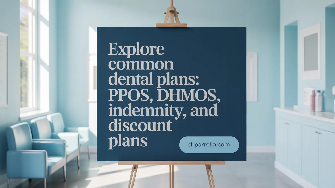 Explore Common Dental Plans: PPOs, DHMOs, Indemnity, and Discount Plans