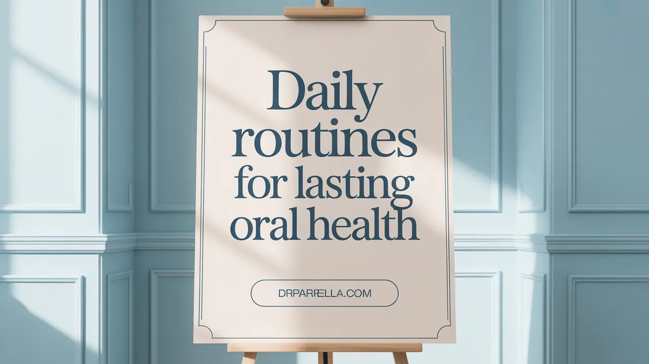 Daily Routines for Lasting Oral Health