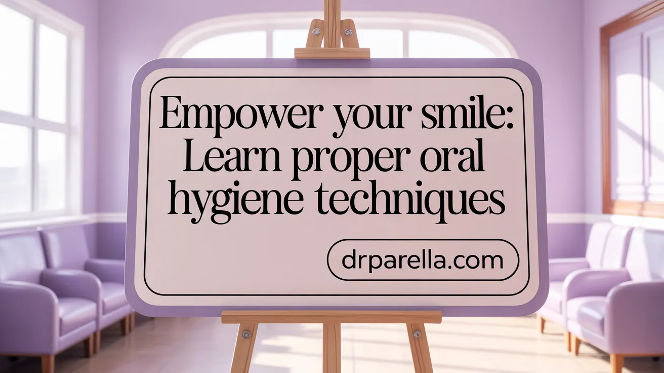 Empower Your Smile: Learn Proper Oral Hygiene Techniques