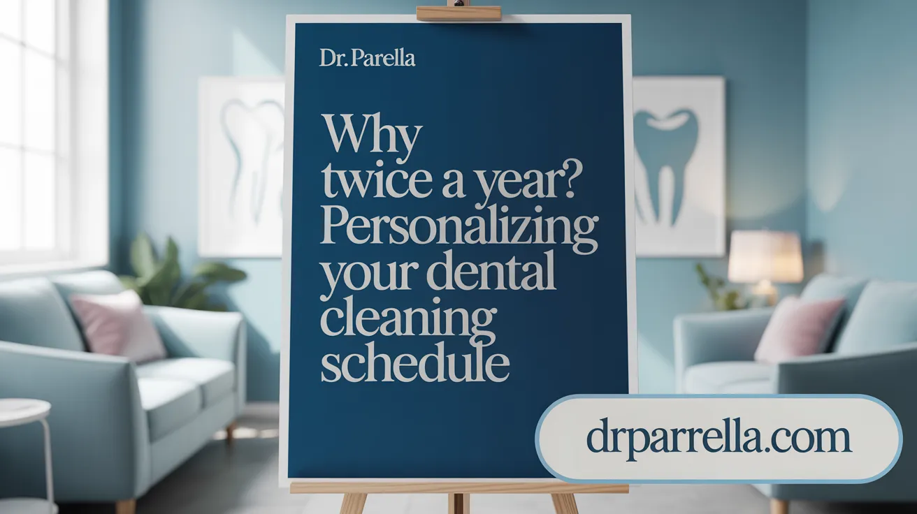 Why Twice a Year? Personalizing Your Dental Cleaning Schedule