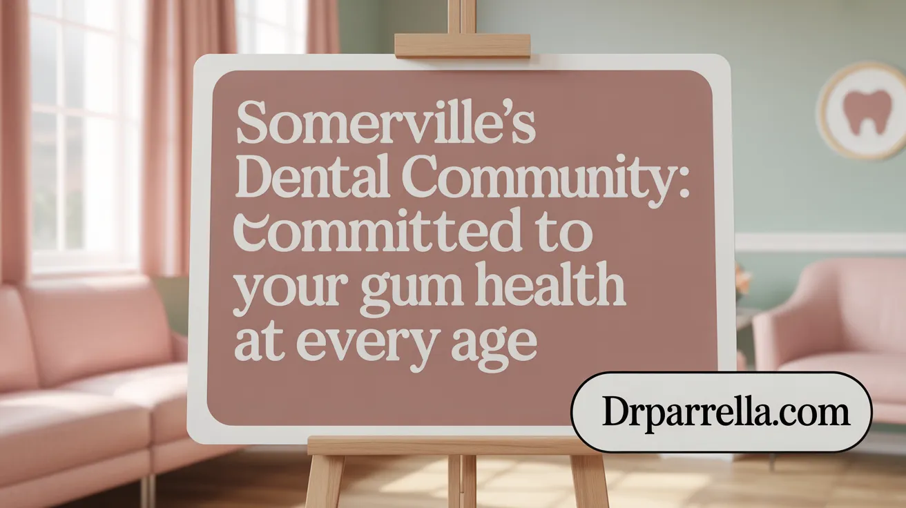 Somerville’s Dental Community: Committed to Your Gum Health at Every Age