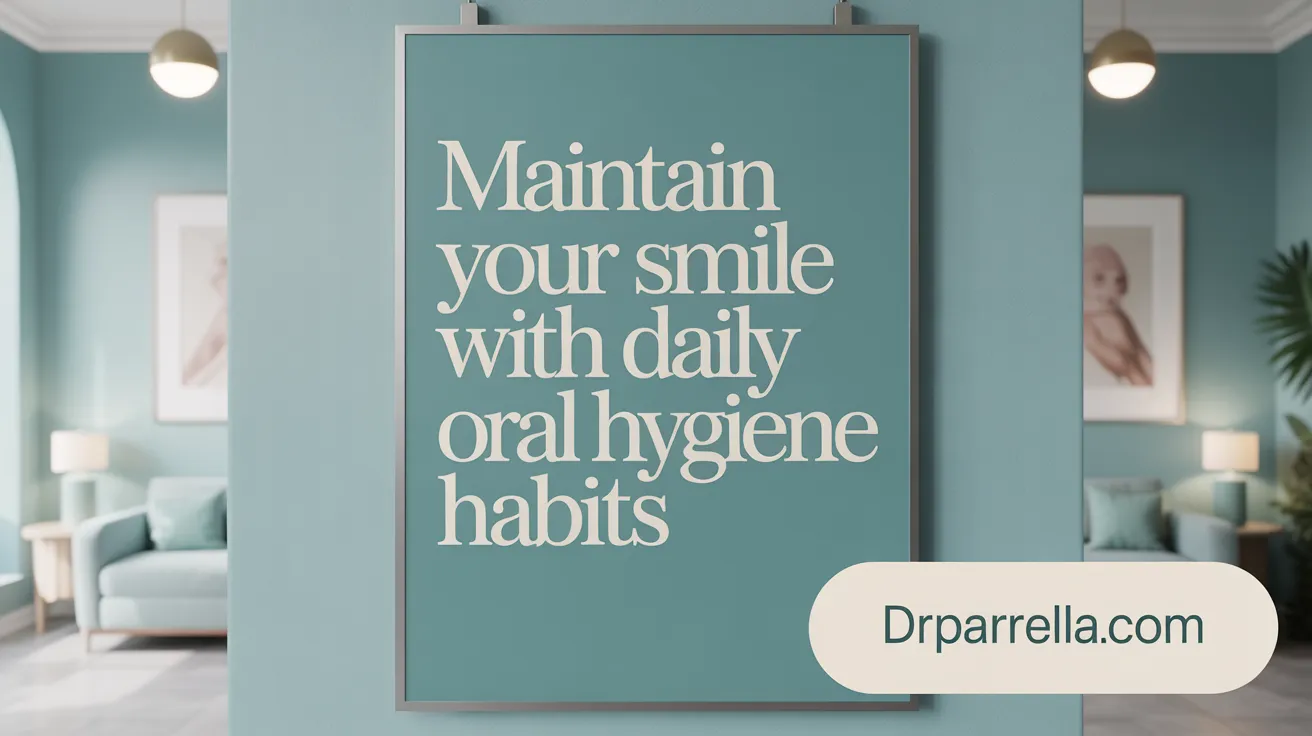 Maintain Your Smile with Daily Oral Hygiene Habits
