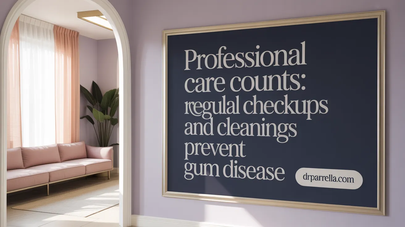 Professional Care Counts: Regular Checkups and Cleanings Prevent Gum Disease