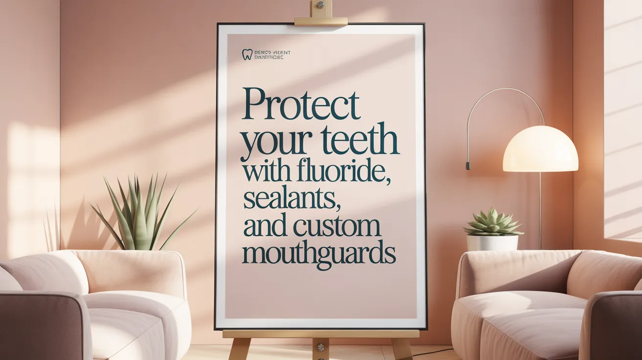 Protect Your Teeth with Fluoride, Sealants, and Custom Mouthguards