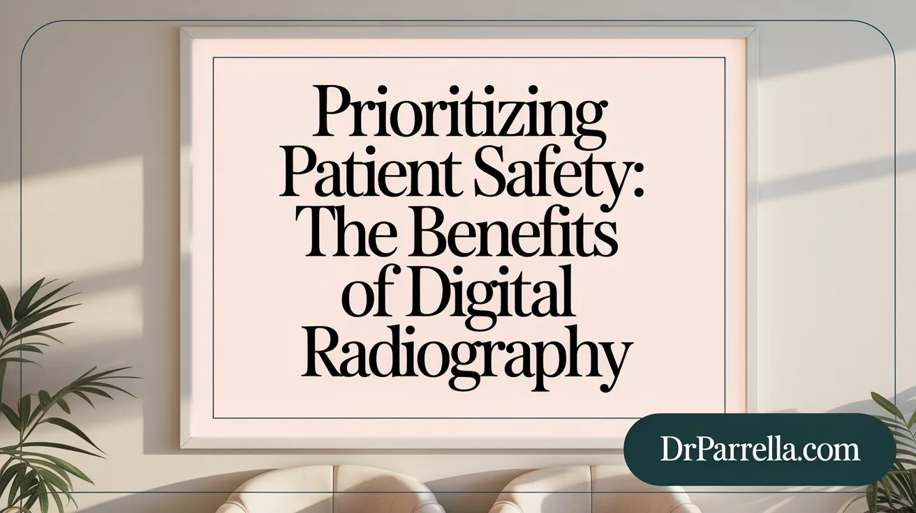 Prioritizing Patient Safety: The Benefits of Digital Radiography