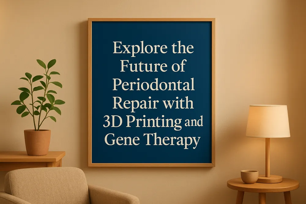 Explore the Future of Periodontal Repair with 3D Printing and Gene Therapy
