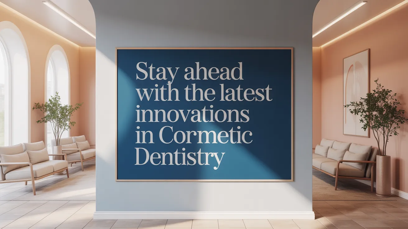 Stay Ahead with the Latest Innovations in Cosmetic Dentistry