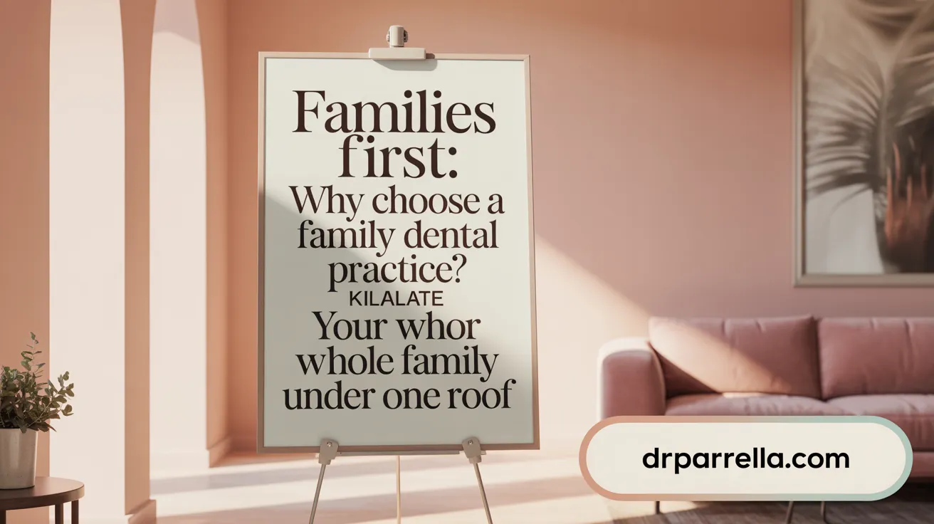Families First: Why Choose a Family Dental Practice? Kilalate Your Whole Family Under One Roof