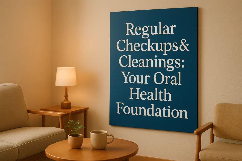 Regular Checkups & Cleanings: Your Oral Health Foundation