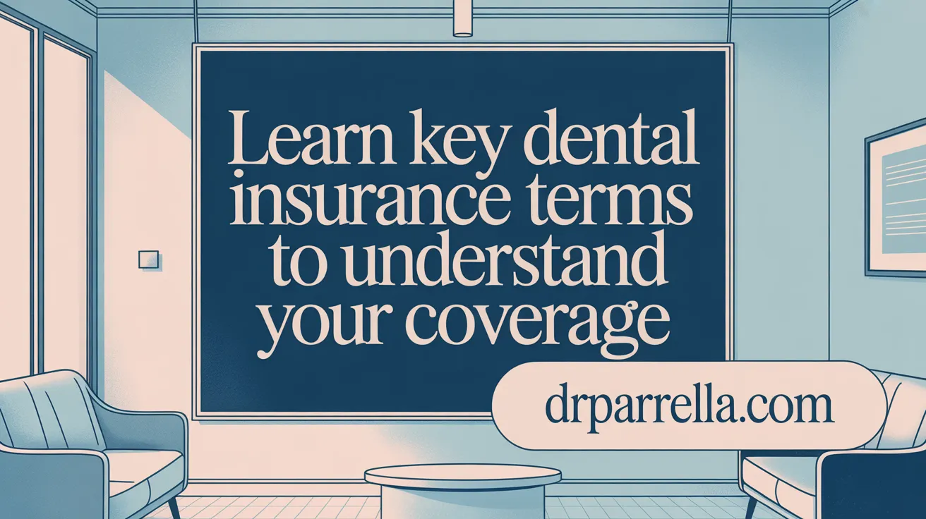 Learn Key Dental Insurance Terms to Understand Your Coverage
