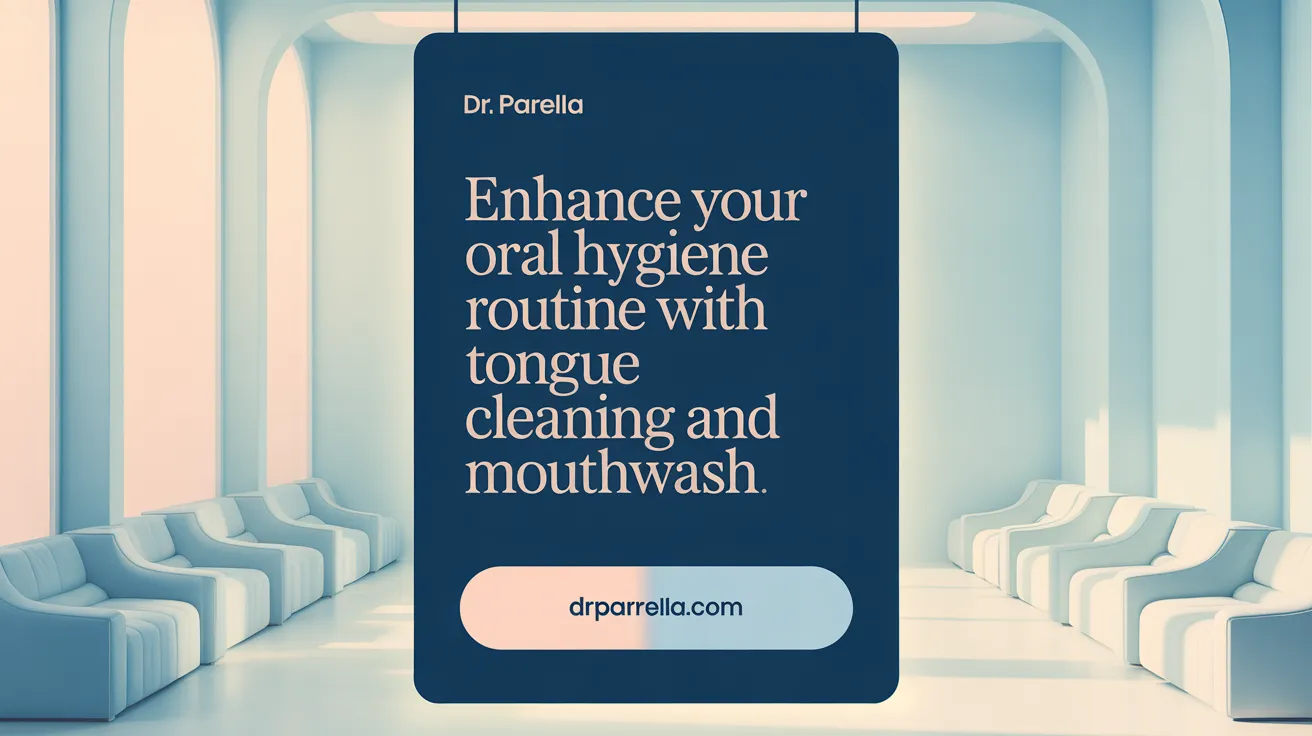 Enhance Your Oral Hygiene Routine with Tongue Cleaning and Mouthwash