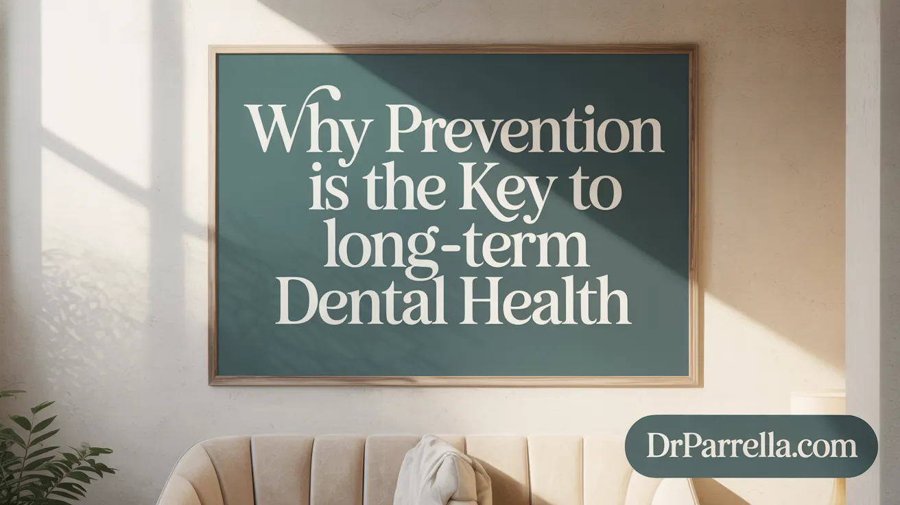 Why Prevention Is the Key to Long-Term Dental Health