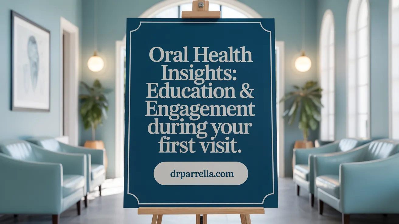 Oral Health Insights: Education & Engagement During Your First Visit
