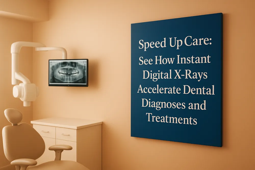 Speed Up Care: See How Instant Digital X-Rays Accelerate Dental Diagnoses and Treatments