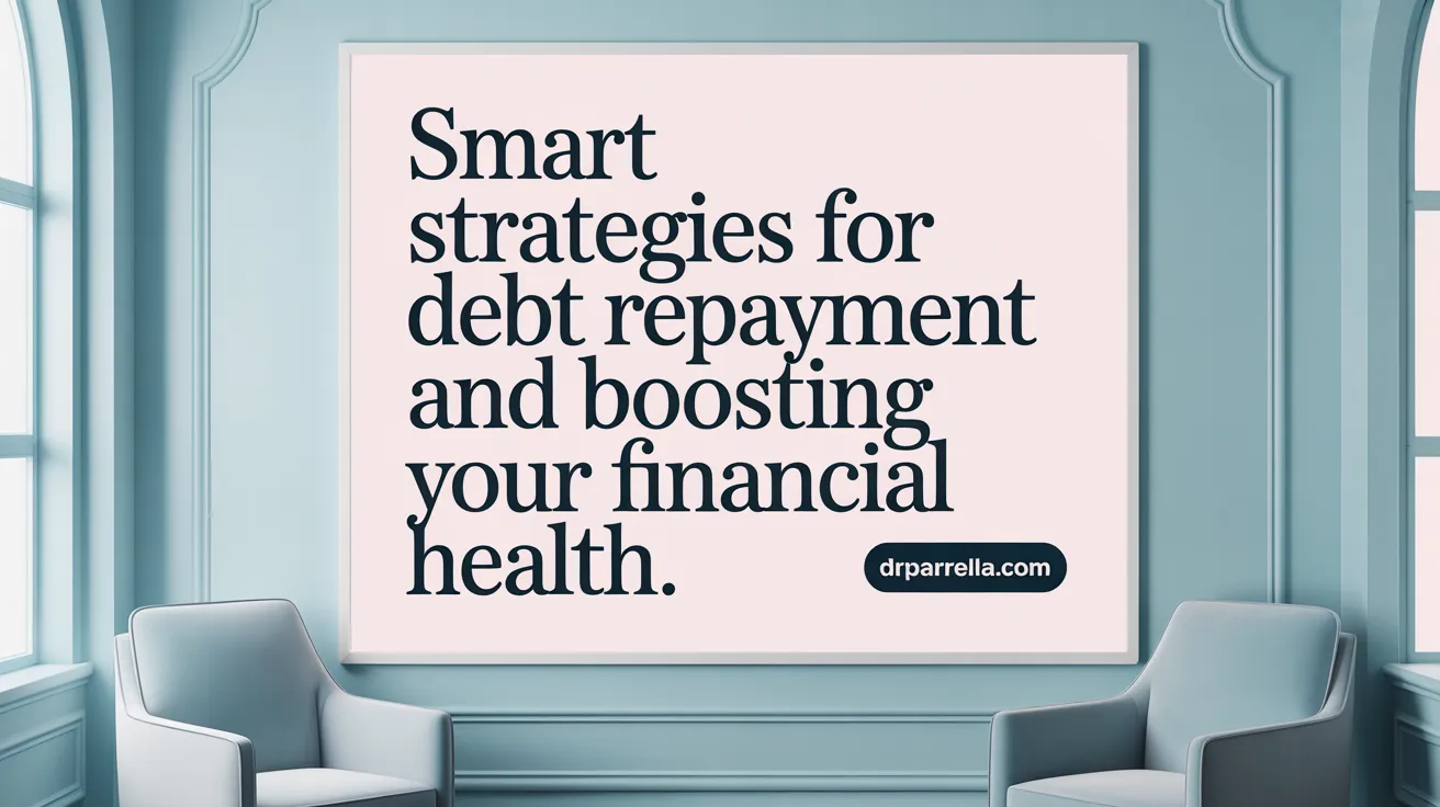 Smart strategies for debt repayment and boosting your financial health.