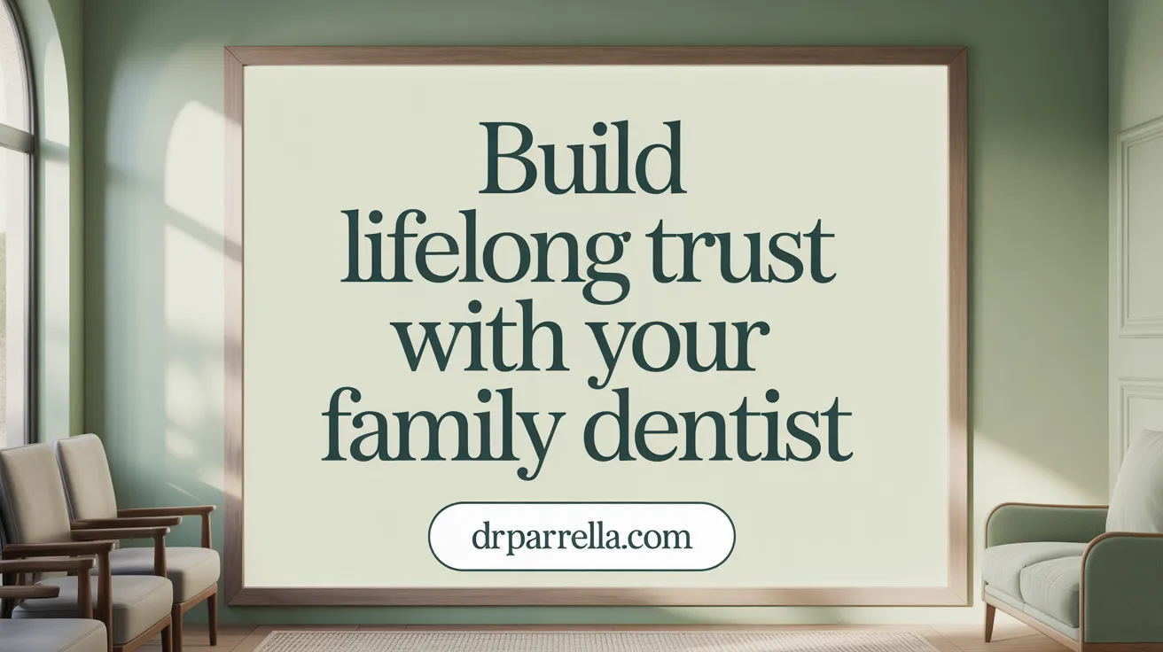 Build Lifelong Trust with Your Family Dentist