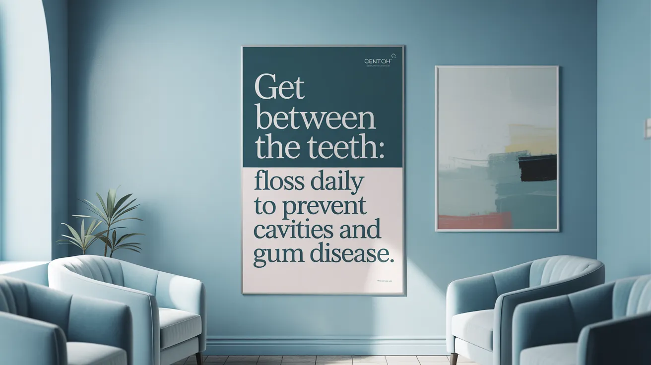 Get Between the Teeth: Floss Daily to Prevent Cavities and Gum Disease