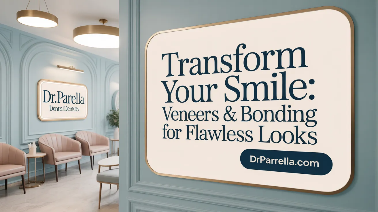 Transform Your Smile: Veneers & Bonding for Flawless Looks