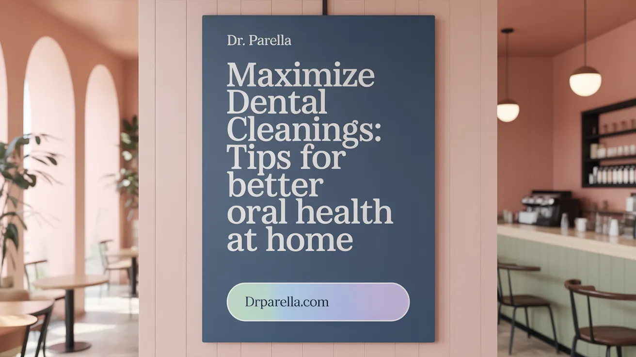 Maximize Dental Cleanings: Tips for Better Oral Health at Home