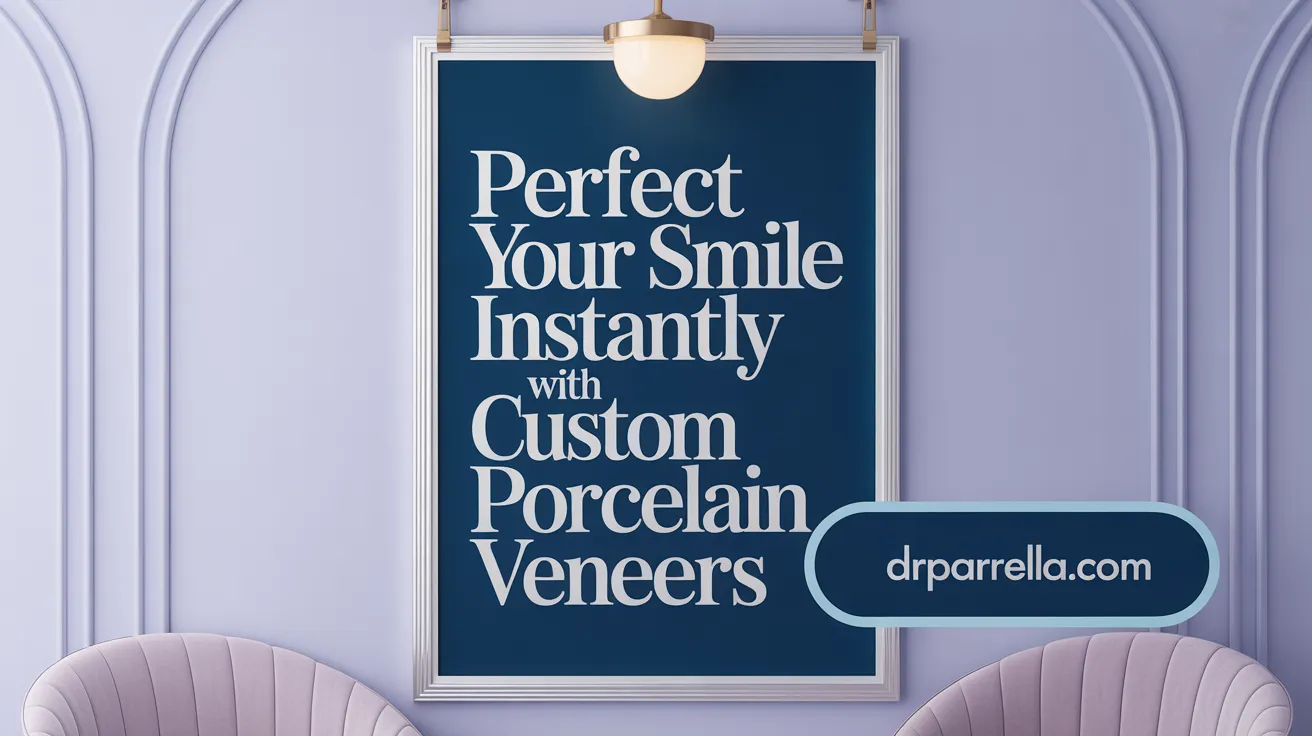 Perfect Your Smile Instantly with Custom Porcelain Veneers