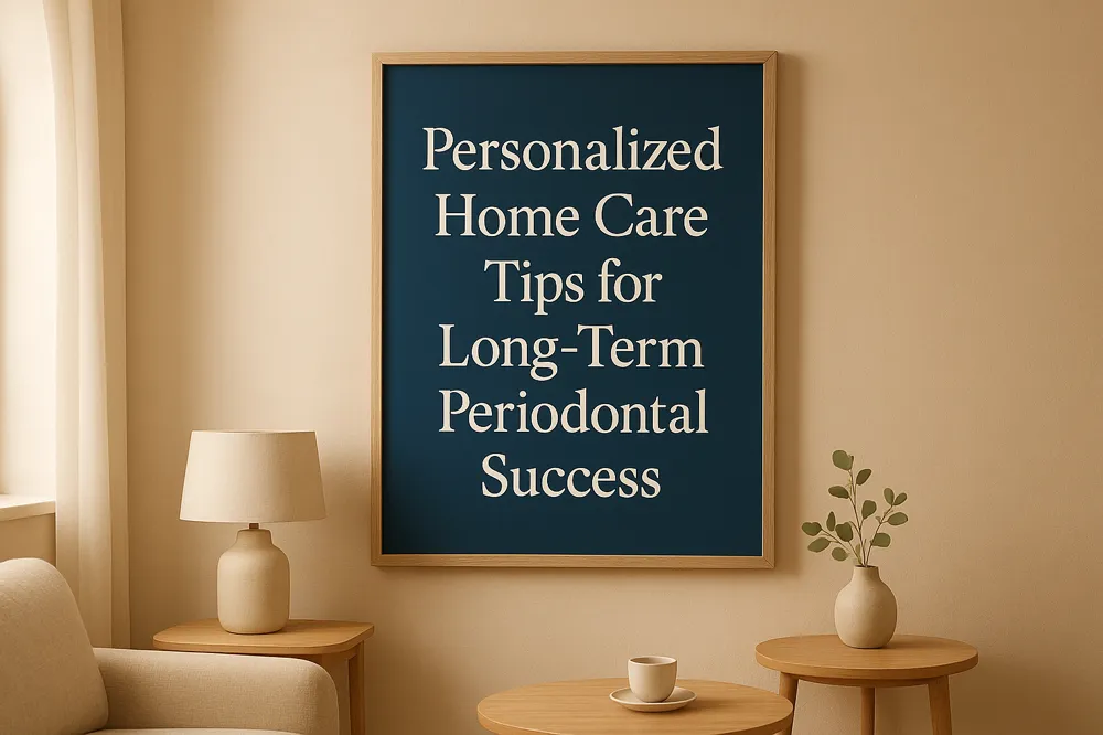 Personalized Home Care Tips for Long-Term Periodontal Success