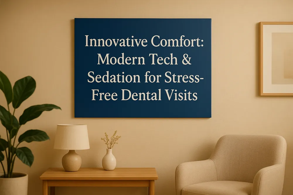 Innovative Comfort: Modern Tech & Sedation for Stress-Free Dental Visits