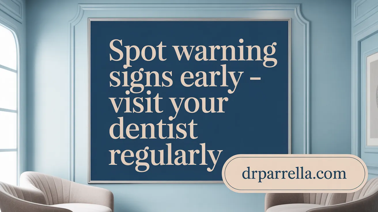 Spot Warning Signs Early - Visit Your Dentist Regularly