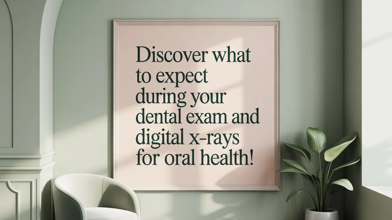 Discover What To Expect During Your Dental Exam and Digital X-Rays for Oral Health!