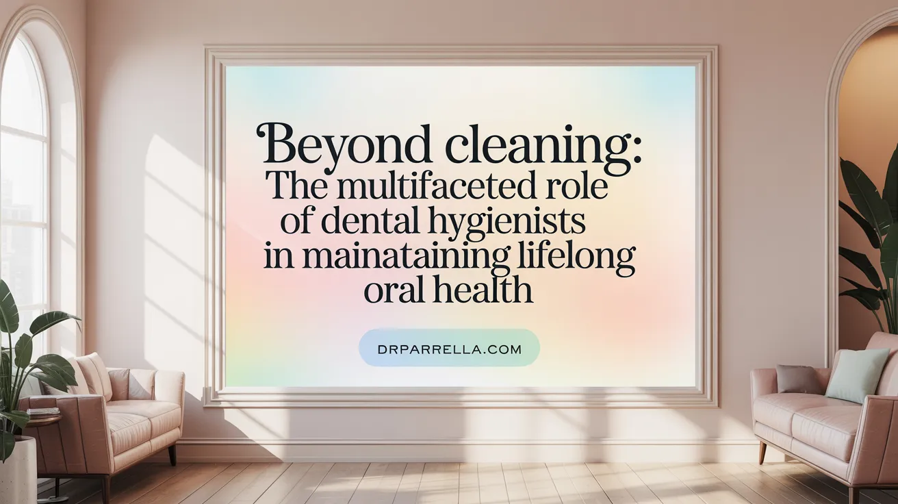 Beyond Cleaning: The Multifaceted Role of Dental Hygienists in Maintaining Lifelong Oral Health