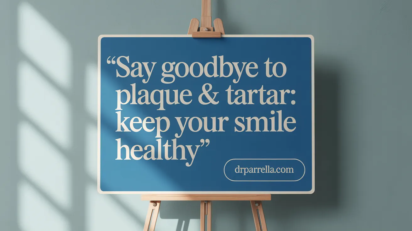 Say Goodbye to Plaque & Tartar: Keep Your Smile Healthy