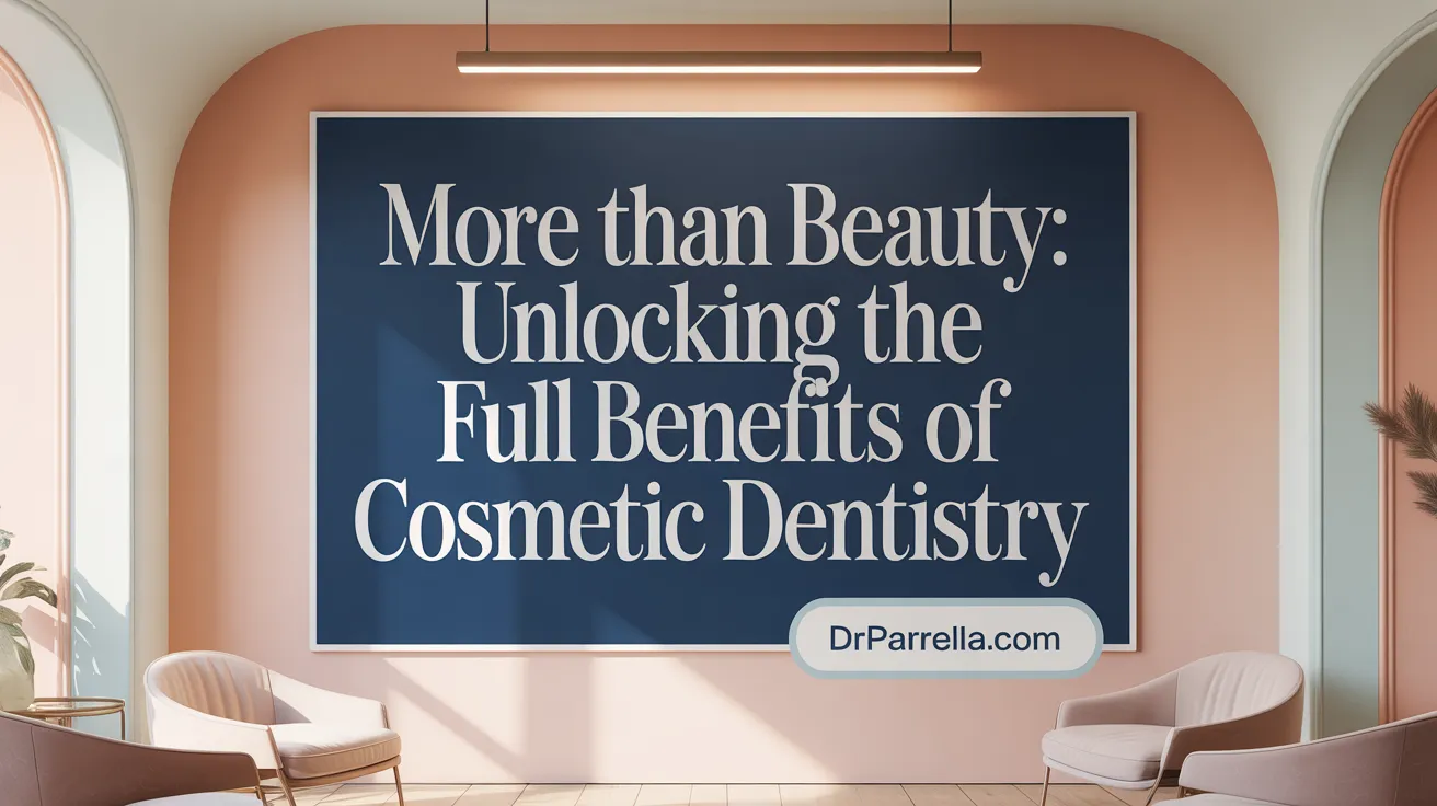 More Than Beauty: Unlocking the Full Benefits of Cosmetic Dentistry