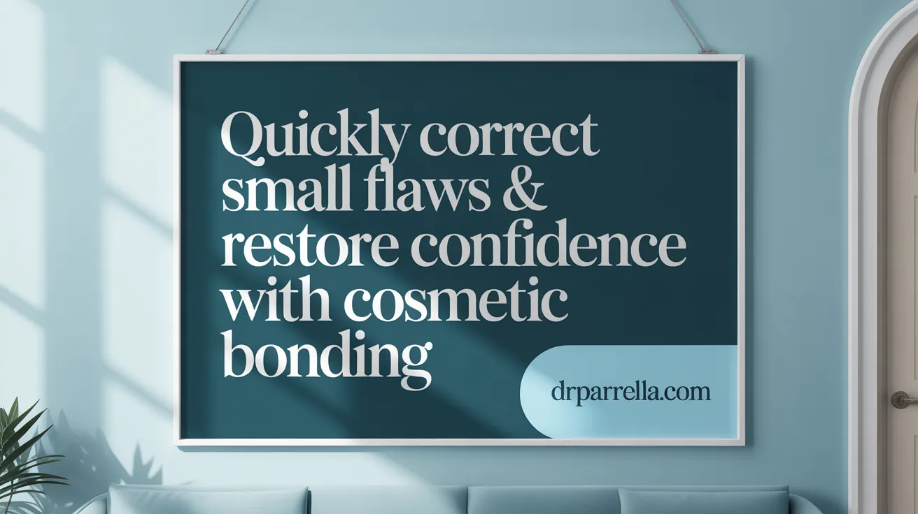 Quickly Correct Small Flaws & Restore Confidence with Cosmetic Bonding