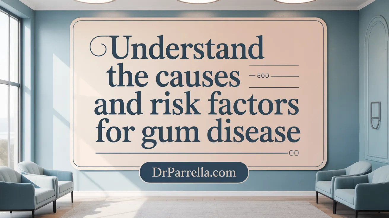 Understand the Causes and Risk Factors for Gum Disease